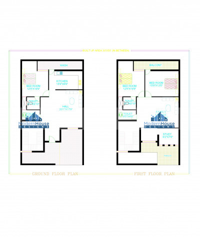 Duplex Floor Plan